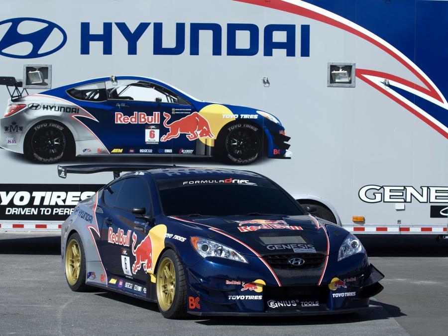  Hyundai Genesis Coupe Red Bull by RMR 2009 года  (фото 7 из 18)